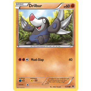 Drilbur 55/98 Pokemon TCG Black & White Emerging Powers