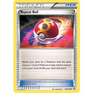 Repeat Ball 136/160 Pokemon TCG XY Primal Clash