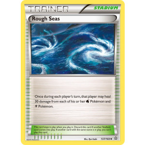 Rough Seas 137/160 Pokemon TCG XY Primal Clash