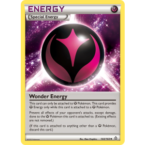 Wonder Energy 144/160 Pokemon TCG XY Primal Clash