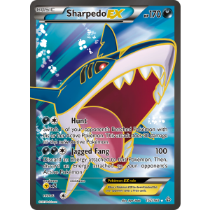 Rare Ultra Sharpedo-EX 152/160 Pokemon TCG XY Primal Clash