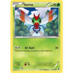 Yanma 3/119 Pokemon TCG XY Phantom Forces