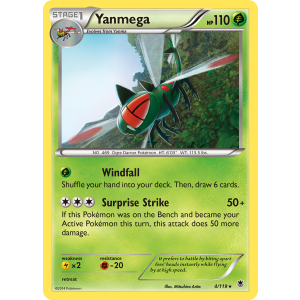 Yanmega 4/119 Pokemon TCG XY Phantom Forces