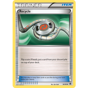 Recycle 96/98 Pokemon TCG Black & White Emerging Powers