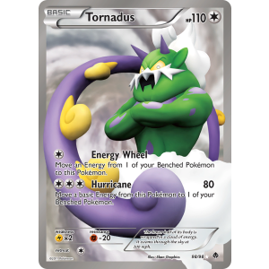 Rare Ultra Tornadus 98/98 Pokemon TCG Black & White Emerging Powers