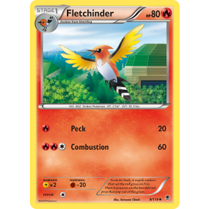 Fletchinder 9/119 Pokemon TCG XY Phantom Forces