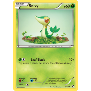 Snivy 2/114 Pokemon TCG Black & White Black & White