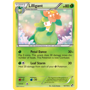 Lilligant 10/114 Pokemon TCG Black & White Black & White