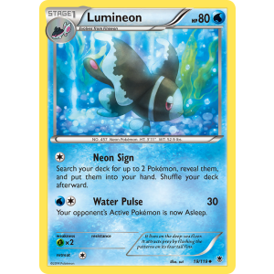 Lumineon 19/119 Pokemon TCG XY Phantom Forces