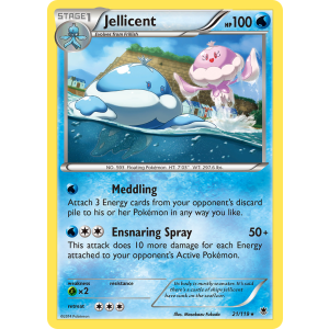 Jellicent 21/119 Pokemon TCG XY Phantom Forces