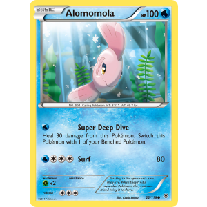 Alomomola 22/119 Pokemon TCG XY Phantom Forces