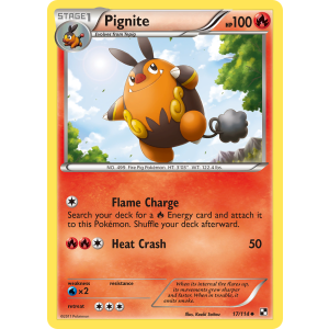 Pignite 17/114 Pokemon TCG Black & White Black & White