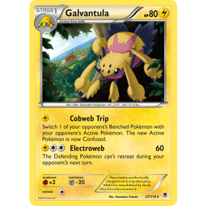 Galvantula 27/119 Pokemon TCG XY Phantom Forces