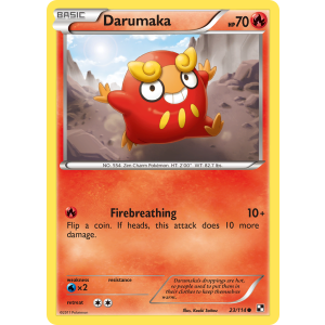 Darumaka 23/114 Pokemon TCG Black & White Black & White