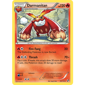 Darmanitan 25/114 Pokemon TCG Black & White Black & White