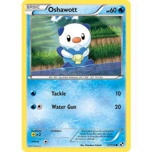 Oshawott 27/114 Pokemon TCG Black & White Black & White