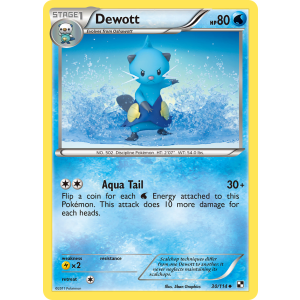 Dewott 30/114 Pokemon TCG Black & White Black & White