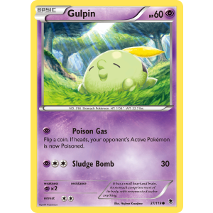 Gulpin 37/119 Pokemon TCG XY Phantom Forces