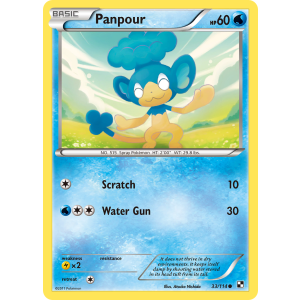 Panpour 33/114 Pokemon TCG Black & White Black & White