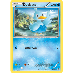 Ducklett 36/114 Pokemon TCG Black & White Black & White