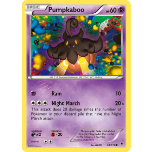 Pumpkaboo 44/119 Pokemon TCG XY Phantom Forces