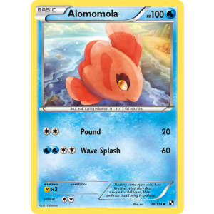 Alomomola 38/114 Pokemon TCG Black & White Black & White