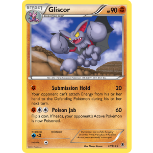 Gliscor 47/119 Pokemon TCG XY Phantom Forces