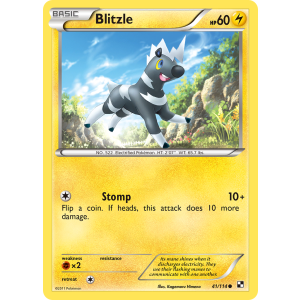 Blitzle 41/114 Pokemon TCG Black & White Black & White