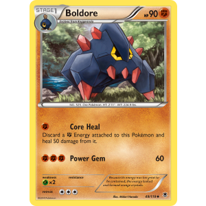 Boldore 49/119 Pokemon TCG XY Phantom Forces