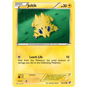 Joltik 45/114 Pokemon TCG Black & White Black & White