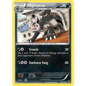 Mightyena 54/119 Pokemon TCG XY Phantom Forces