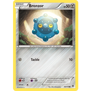 Bronzor 60/119 Pokemon TCG XY Phantom Forces