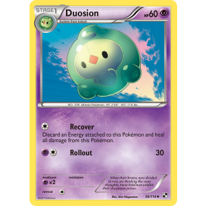 Duosion 56/114 Pokemon TCG Black & White Black & White