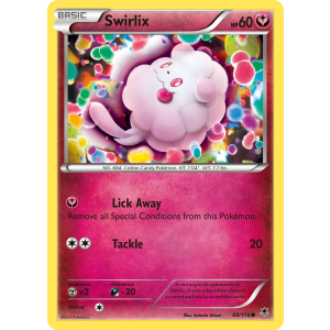 Swirlix 68/119 Pokemon TCG XY Phantom Forces