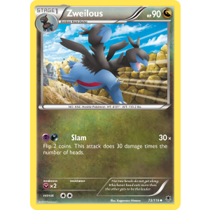 Zweilous 73/119 Pokemon TCG XY Phantom Forces