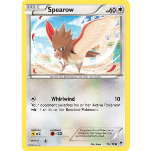 Spearow 78/119 Pokemon TCG XY Phantom Forces