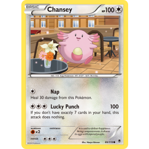 Chansey 80/119 Pokemon TCG XY Phantom Forces