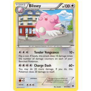 Blissey 81/119 Pokemon TCG XY Phantom Forces