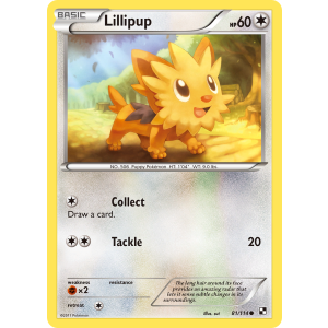 Lillipup 81/114 Pokemon TCG Black & White Black & White