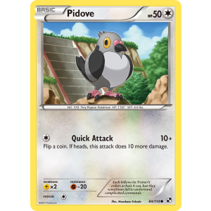 Pidove 84/114 Pokemon TCG Black & White Black & White