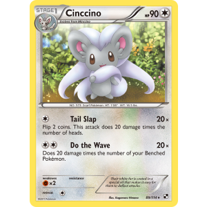 Cinccino 89/114 Pokemon TCG Black & White Black & White