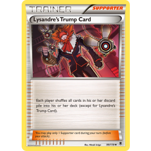 Lysandre's Trump Card 99/119 Pokemon TCG XY Phantom Forces