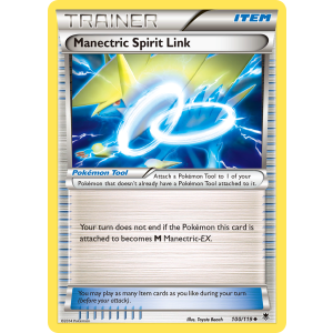 Manectric Spirit Link 100/119 Pokemon TCG XY Phantom Forces