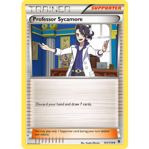 Professor Sycamore 101/119 Pokemon TCG XY Phantom Forces