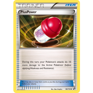 PlusPower 96/114 Pokemon TCG Black & White Black & White