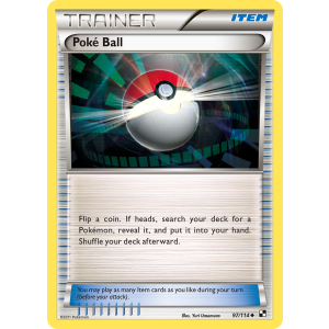 Poké Ball 97/114 Pokemon TCG Black & White Black & White