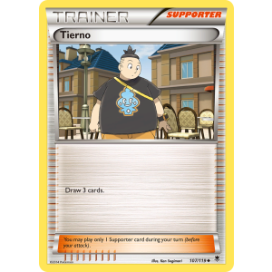 Tierno 107/119 Pokemon TCG XY Phantom Forces