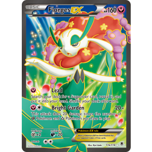 Rare Ultra Florges-EX 116/119 Pokemon TCG XY Phantom Forces