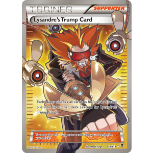 Rare Ultra Lysandre's Trump Card 118/119 Pokemon TCG XY Phantom Forces