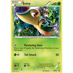 Promo Snivy BW06/101 Pokemon TCG Black & White BW Black Star Promos